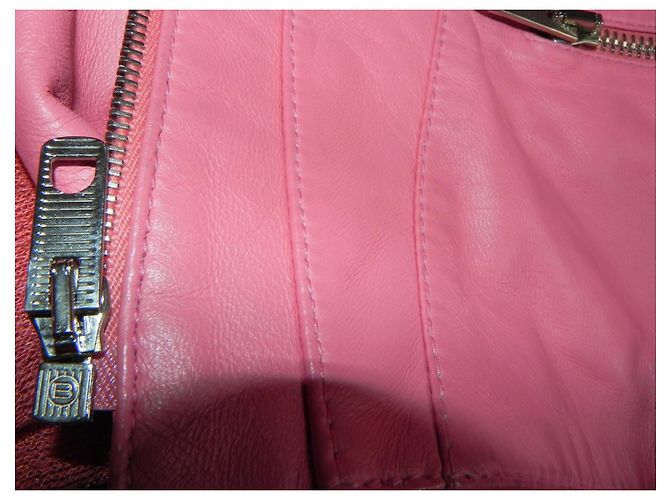 Balenciaga Lamm Leder Jacke S Pink - Ansicht 11