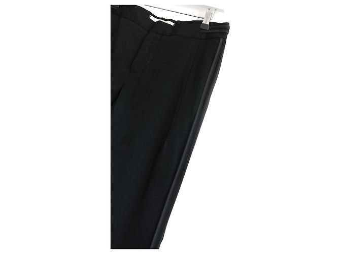 Marni-Fall 2010 Schwarze, kurze Hose mit Paspelbesatz - Ansicht 2