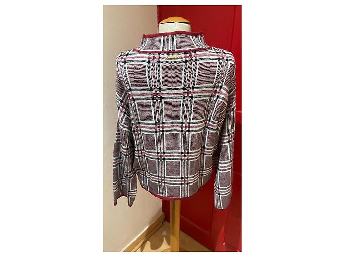 Suéter Twin Set Oversize Algodón Lana Viscosa Multicolor - vista 3