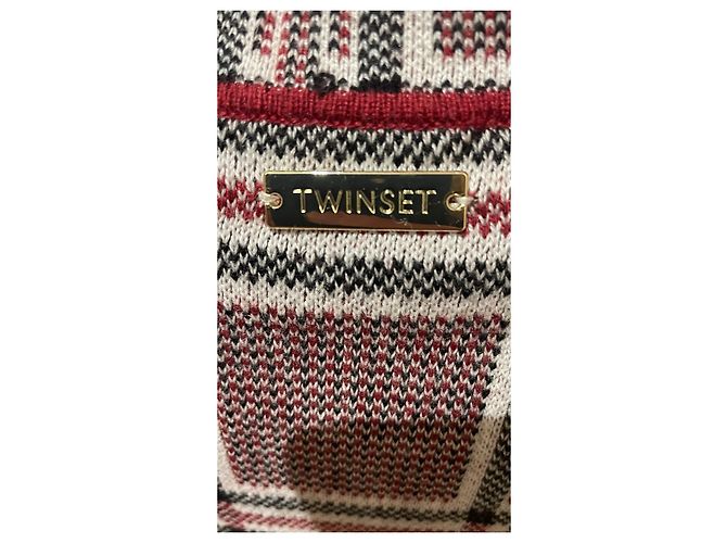 Suéter Twin Set Oversize Algodón Lana Viscosa Multicolor - vista 4