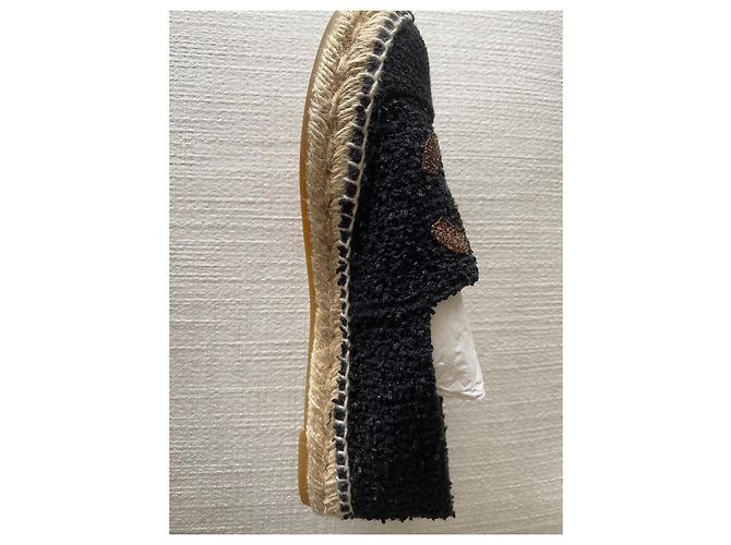 Chanel Espadrilles Schwarz - Ansicht 2