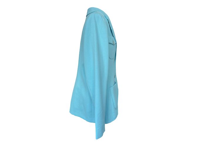 YVES SAINT LAURENT Vestes M Bleu - vue 3
