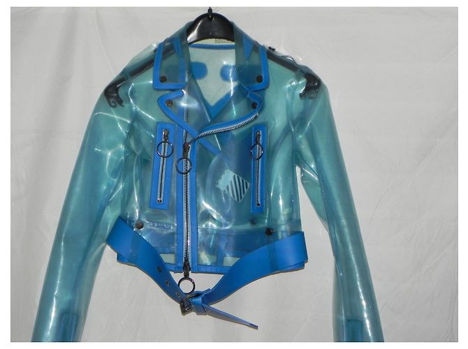 Off White Off - White Off-White  Jacke S Blau - Ansicht 3