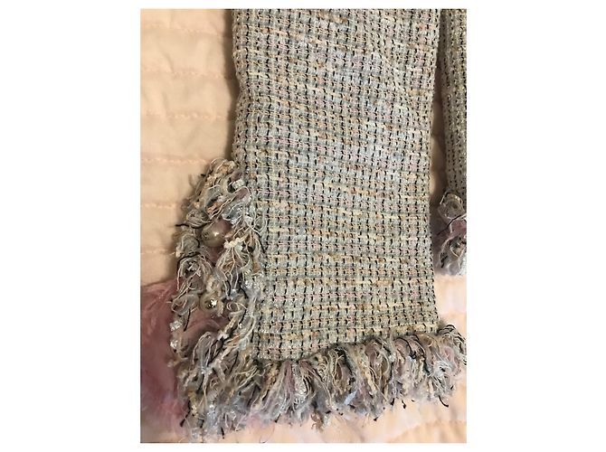Chanel multicolors Fantasy Tweed Jacket Multiple colors - view 11