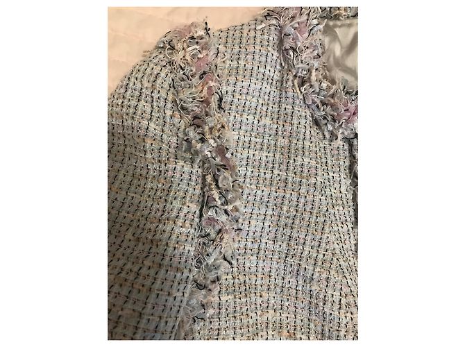 Chanel multicolors Fantasy Tweed Jacket Multiple colors - view 12