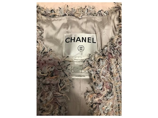 Chanel multicolors Fantasy Tweed Jacket Multiple colors - view 4
