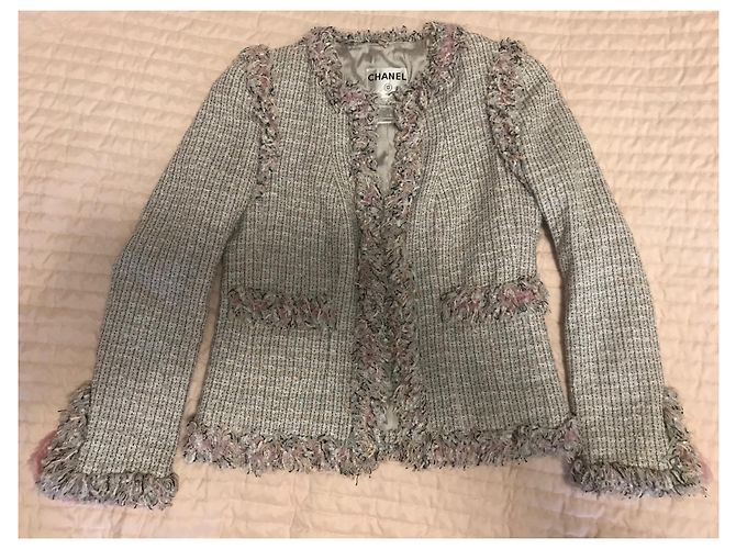 Chanel multicolors Fantasy Tweed Jacket Multiple colors - view 5