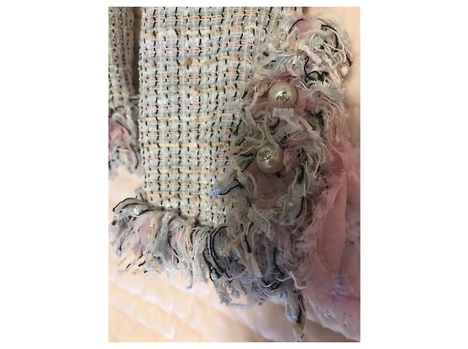 Chanel multicolors Fantasy Tweed Jacket Multiple colors - view 8