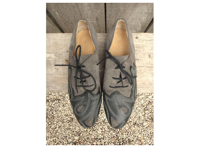 Derby di MM6 Maison Margiela 39 Grigio - vista 2