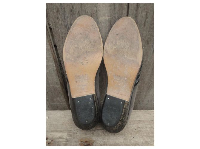 Derby di MM6 Maison Margiela 39 Grigio - vista 3