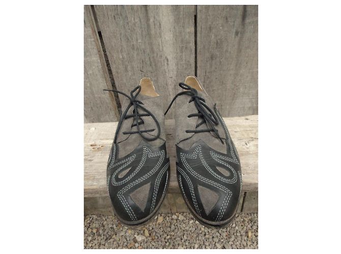 Derby di MM6 Maison Margiela 39 Grigio - vista 5