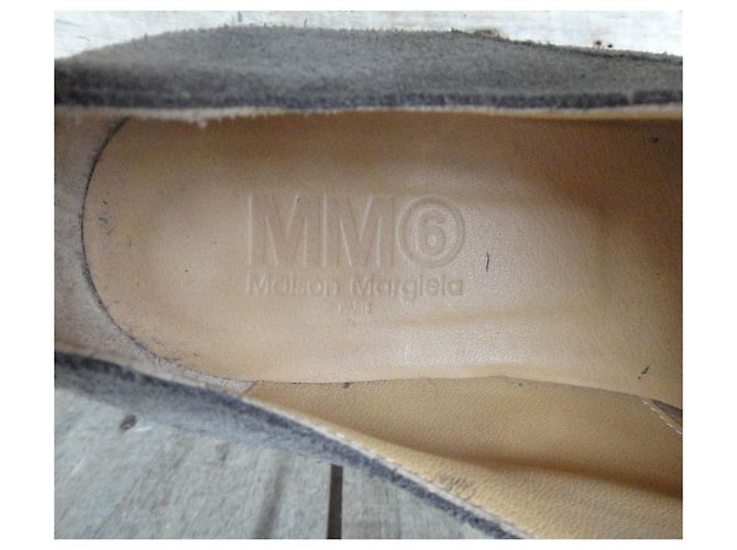 Derby di MM6 Maison Margiela 39 Grigio - vista 7
