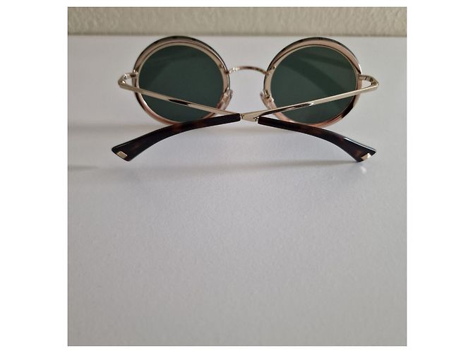 Gafas de sol Valentino negras de plástico Negro - vista 3