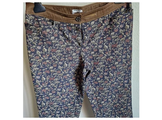 Pantalones Alberta Ferretti de terciopelo marrón Castaño - vista 3