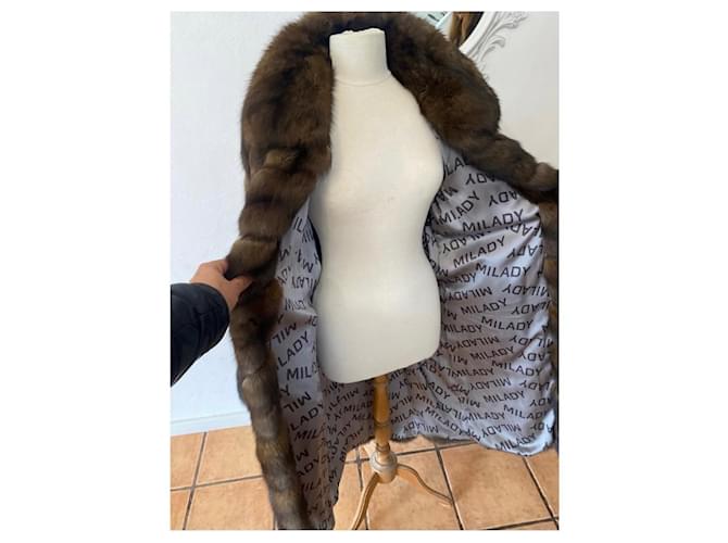 Milady Abrigos, Ropa de calle Marrón claro - vista 8