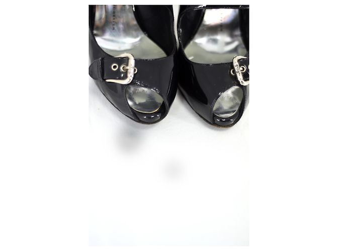Giuseppe Zanotti #giuseppezanotti #vernice #pelle #tacchi #sandali Marrone Nero Metallico - vista 8