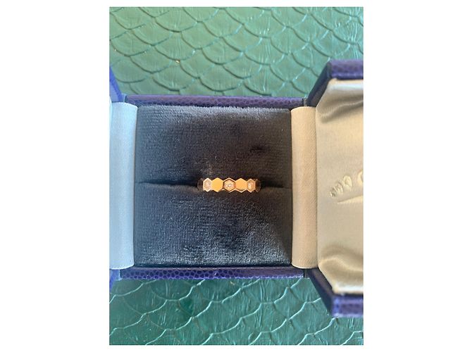 Anello Chaumet Bee My Love in Oro Rosa e Diamanti D'oro - vista 2