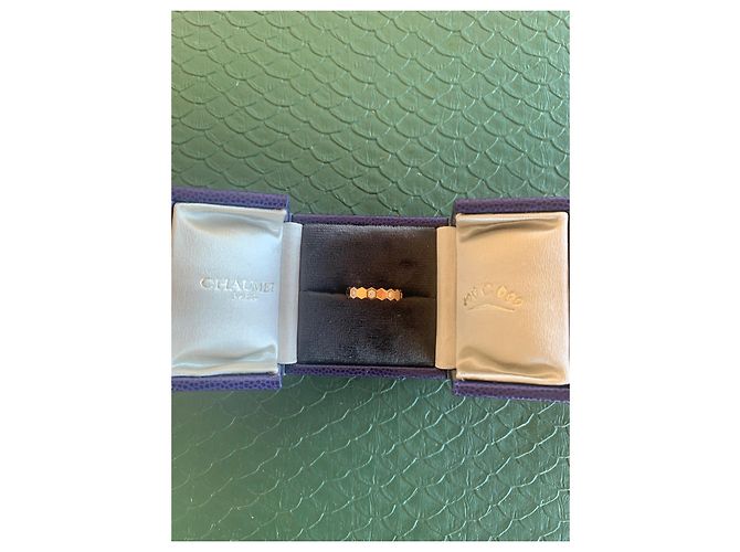 Anello Chaumet Bee My Love in Oro Rosa e Diamanti D'oro - vista 4