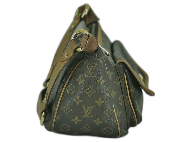 Tivoli Louis Vuitton #loıis vuitton #tikal #gm #monogram #leather #shoulderbag #handbag Cioccolato Marrone scuro Monogramma - vista 2