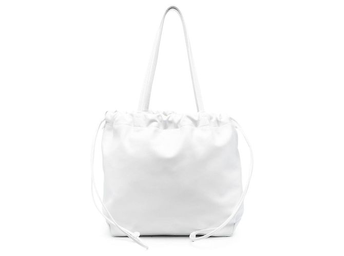 By Far Borsa Oslo in pelle bianca Bianco - vista 4