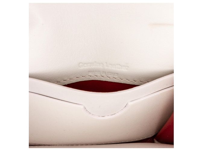 Off White Off-White Portafoglio Jitney Quote Bianco con Catena - vista 9