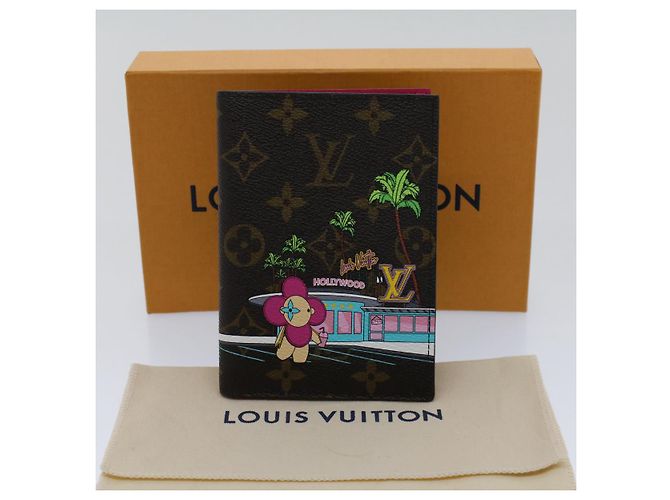 LOUIS VUITTON Monogram Vivienne Couverture Passport Case M80858 LV Auth am4900 Monogramme - vue 12