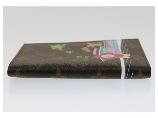 LOUIS VUITTON Monogram Vivienne Couverture Passport Case M80858 LV Auth am4900 Monogramme - vue 3