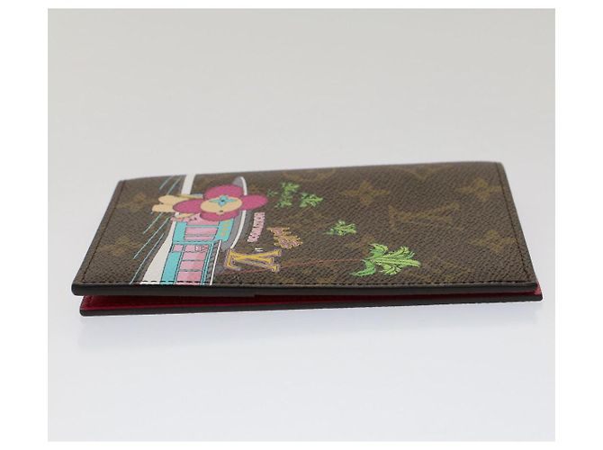 LOUIS VUITTON Monogram Vivienne Couverture Passport Case M80858 LV Auth am4900 Monogramme - vue 4