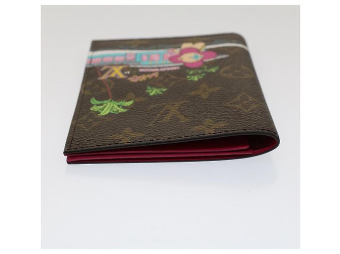 LOUIS VUITTON Monogram Vivienne Couverture Passport Case M80858 LV Auth am4900 Monogramme - vue 5