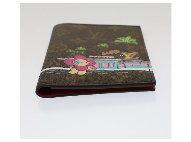 LOUIS VUITTON Monogram Vivienne Couverture Passport Case M80858 LV Auth am4900 Monogramme - vue 6