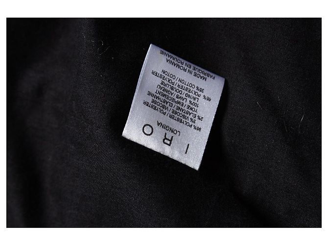 IRO, Paillettenbesetzte Bikerjacke in Grau - Ansicht 5