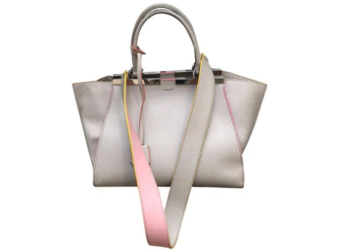 Borse FENDI T. Pelle Beige - vista 12