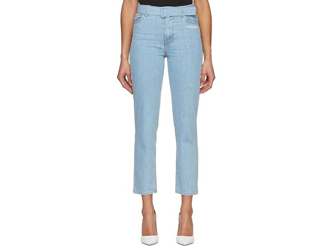 Off White Jeans OFF-WHITE T.FR 38 Cotone Blu - vista 2