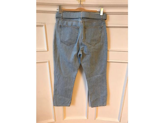 Off White Jeans OFF-WHITE T.FR 38 Cotone Blu - vista 4