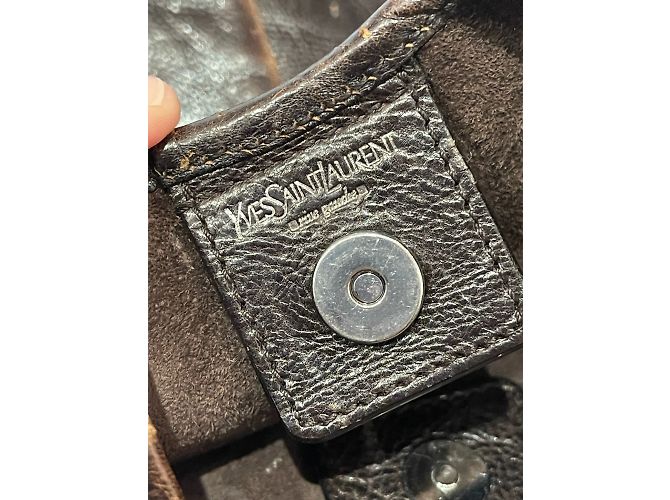 YVES SAINT LAURENT Borse T.  Leather - vista 17