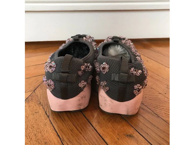 DIOR Trainer T.EU 38 Stoff Grau - Ansicht 5