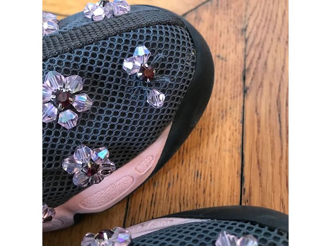 DIOR Trainer T.EU 38 Stoff Grau - Ansicht 7
