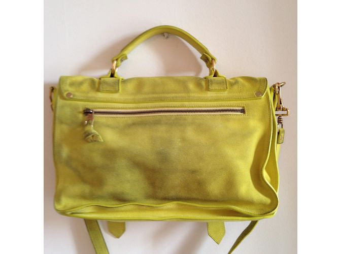 PROENZA SCHOULER Borse T. Camoscio Giallo - vista 3