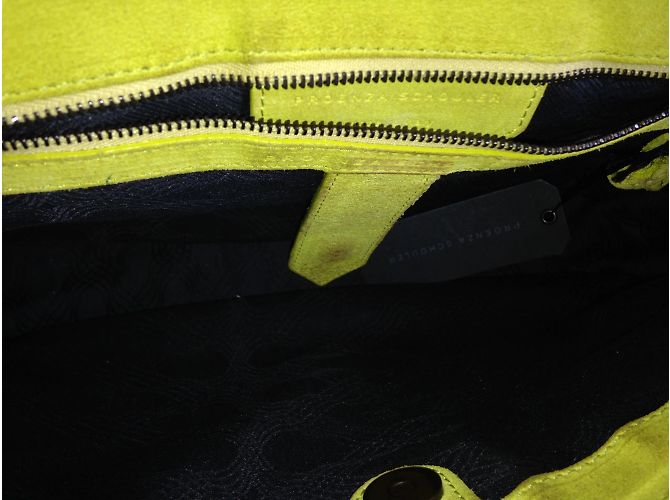 PROENZA SCHOULER Borse T. Camoscio Giallo - vista 5