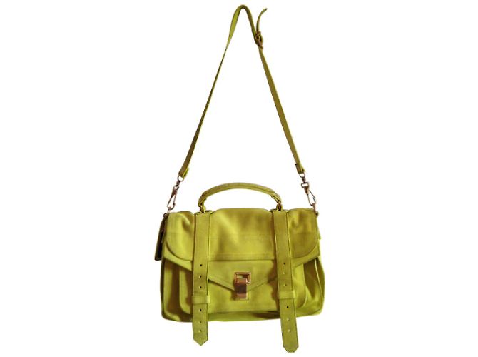PROENZA SCHOULER Borse T. Camoscio Giallo - vista 8