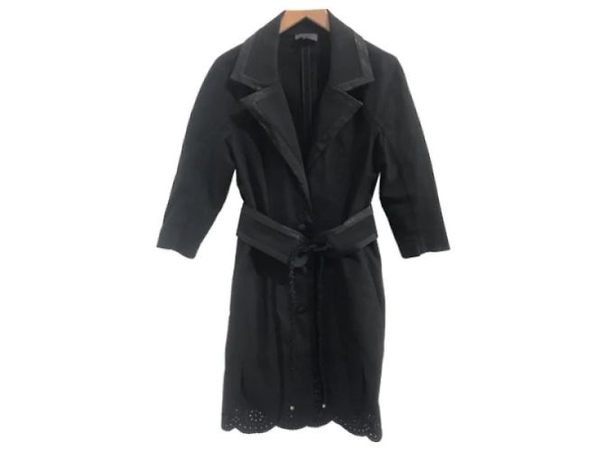 LA PERLA Chaquetas T.International M Algodón Negro - vista 9