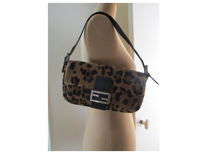 Fendi BOLSA BOLSA, Estampado de leopardo. Multicolor - vista 2