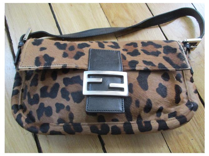 Fendi BOLSA BOLSA, Estampado de leopardo. Multicolor - vista 3