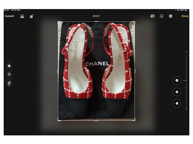 Chanel Heels Red - view 2