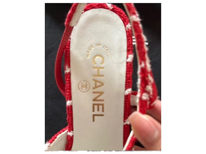Chanel Heels Red - view 4