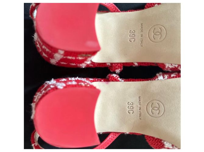Chanel Heels Red - view 5