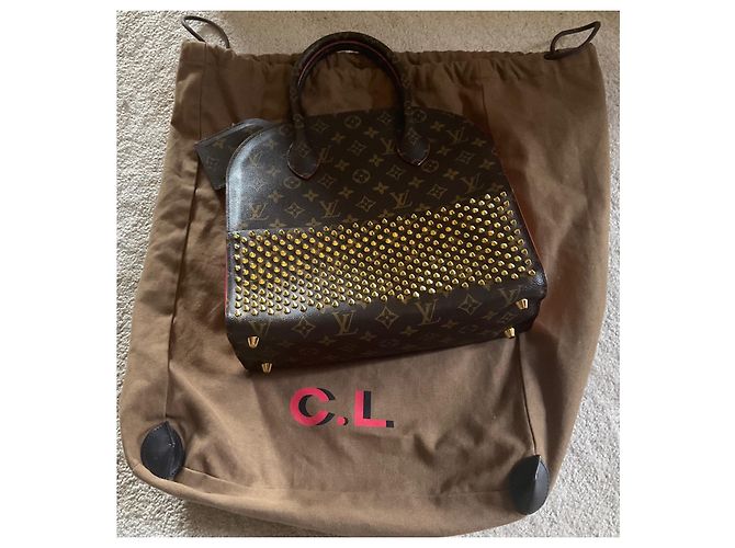 Collaborazione Louis Vuitton con Christian LOUBOUTIN Marrone Rosso - vista 2