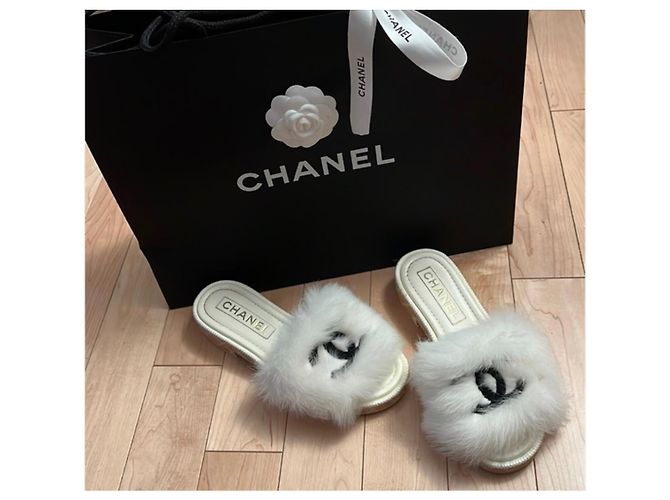 Chanel ballerine Bianco - vista 2