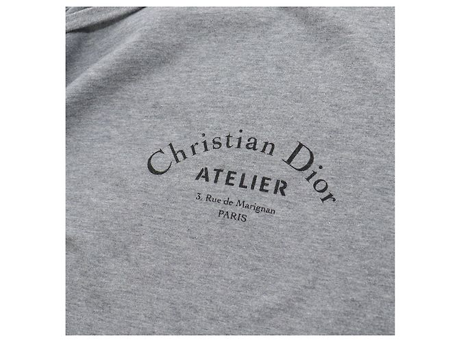 DIOR - Camiseta Atelier Gris (M) - vista 4