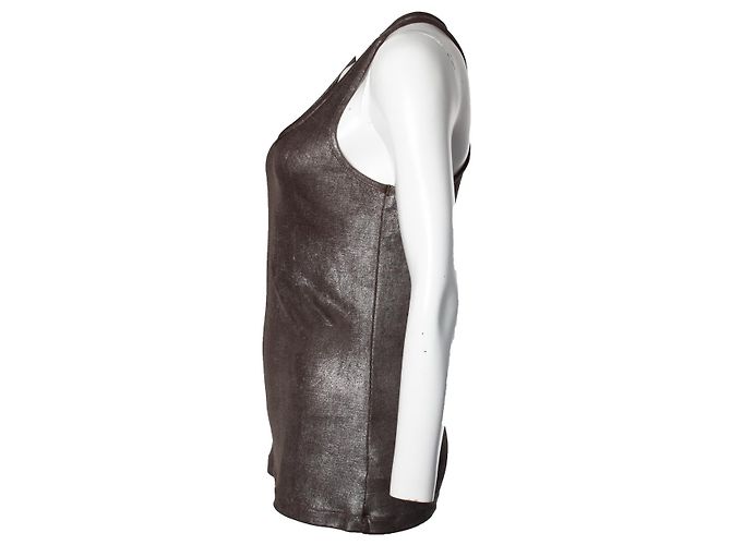 VICTORIA BECKHAM, Canotta metallizzata - vista 4